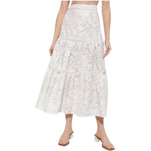Ixiah, Dames, Rokken, Wit, Maat: 2XS