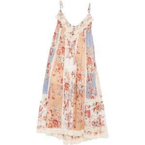 Zimmermann, Dames, Jurken, Veelkleurig, Maat: L Katoen,