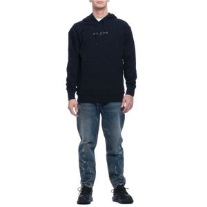 Paul & Shark, Heren, Sweatshirts & Hoodies, Blauw, Maat: S Katoen,