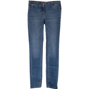Elisabetta Franchi, Dames, Jeans, Blauw, Maat: W25 Katoen,