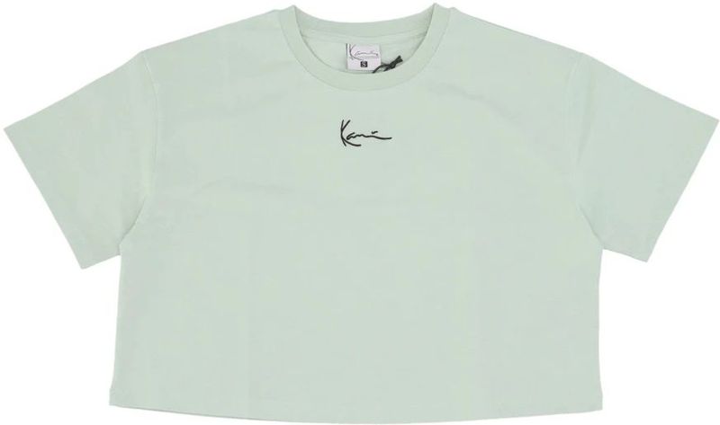 Karl Kani Shirt 'Essential'  mintgroen / zwart