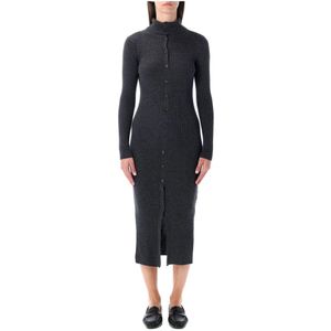 Sessun, Dames, Jurken, Grijs, Maat: S