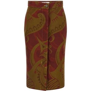 Vivienne Westwood, Dames, Rokken, Veelkleurig, Maat: W26 Katoen,