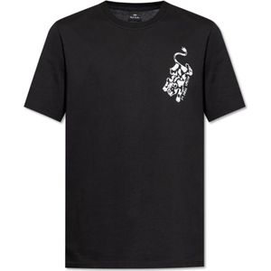 PS By Paul Smith, Heren, Tops, Zwart, Maat: L Katoen,