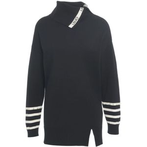 Liu Jo, Dames, Truien, Zwart, Maat: M