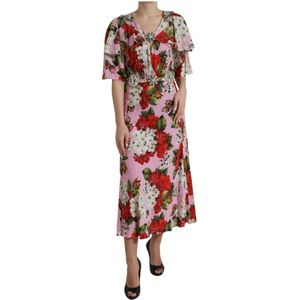 Dolce & Gabbana - Midi Kleedjes - Veelkleurig - Dames