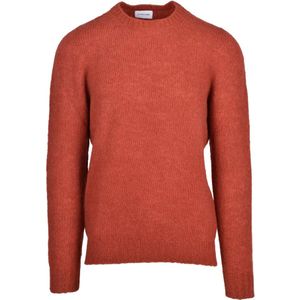 Scaglione, Heren, Truien, Rood, Maat: XL Wol,