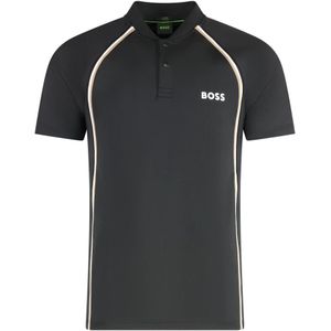 Hugo, Heren, Tops, Zwart, Maat: M Poliester,