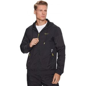 Emporio Armani Ea7, Heren, Sweatshirts & Hoodies, Zwart, Maat: M Katoen,
