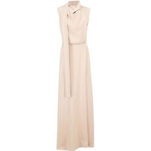 Fendi, Dames, Jurken, Roze, Maat: S Zijde,