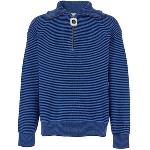 JW Anderson, Heren, Truien, Blauw, Maat: L Katoen,