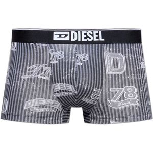 Diesel, Heren, Ondergoed, Grijs, Maat: L Katoen,