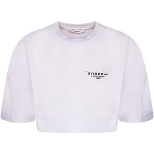 Givenchy, Dames, Sweatshirts & Hoodies, Wit, Maat: M Katoen,