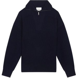 Isabel Marant, Heren, Truien, Blauw, Maat: L Wol,