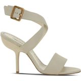 Manolo Blahnik - Sandalen - Wit - Leer