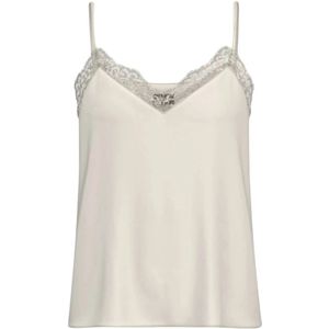 Emme DI Marella, Dames, Tops, Wit, Maat: 2XS Leer,