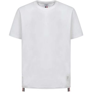 Thom Browne, Heren, Tops, Wit, Maat: 2XL Katoen,