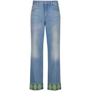 Valentino Garavani, Dames, Jeans, Blauw, Maat: W29 Denim,