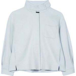 Luisa Cerano, Dames, Jassen, Blauw, Maat: L Wol,