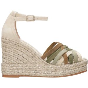 Espadrilles, Dames, Schoenen, Beige, Maat: 40 EU Suède,