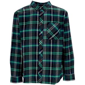 Element, Heren, Overhemden, Blauw, Maat: M