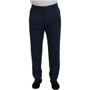 Dolce & Gabbana - Chino Broeken - Donkerblauw - Katoen