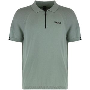 Hugo, Heren, Tops, Groen, Maat: M Katoen,