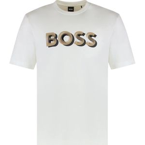 Hugo - T-shirt - Wit - Katoen