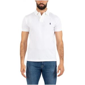 Ralph Lauren, Heren, Tops, Wit, Maat: M Katoen,