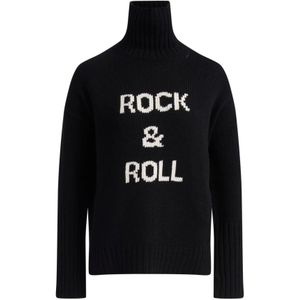 Zadig & Voltaire - Alma - Coltrui - Zwart - Merinowol