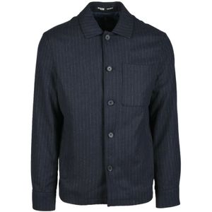 Selected Femme, Heren, Jassen, Blauw, Maat: S Wol,