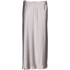 Max Mara, Dames, Rokken, Grijs, Maat: XS Zijde,