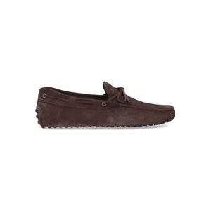 Tod's Bruine platte schoenen met tijdloze stijl , Brown , Heren , Maat: 41 EU