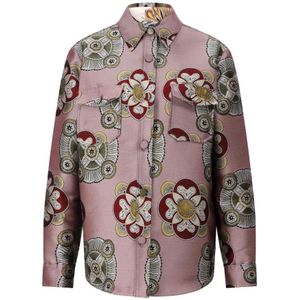 La DoubleJ, Dames, Blouses & Shirts, Roze, Maat: S