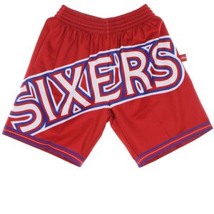 Mitchell & Ness, Heren, Sport, Rood, Maat: L Poliester,