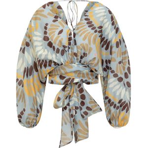 Jucca, Dames, Blouses & Shirts, Veelkleurig, Maat: L