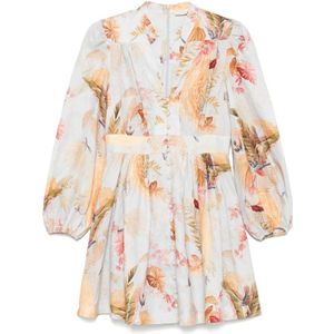 Zimmermann, Dames, Jurken, Blauw, Maat: XS