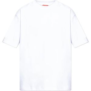 Diesel, Heren, Tops, Wit, Maat: 3XL Katoen,