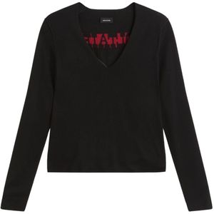 Zadig & Voltaire, Dames, Truien, Zwart, Maat: S Wol,