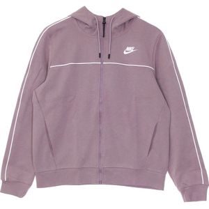 Nike, Dames, Sweatshirts & Hoodies, Paars, Maat: L Katoen,