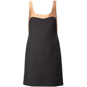 Valentino Garavani, Dames, Jurken, Zwart, Maat: S