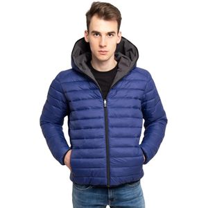 Save The Duck, Heren, Jassen, Blauw, Maat: L