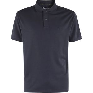 Barbour, Heren, Tops, Blauw, Maat: 2XL Katoen,