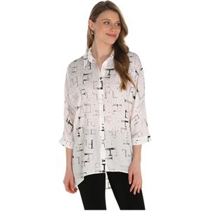 Frank Lyman, Dames, Blouses & Shirts, Wit, Maat: XL
