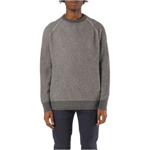 Roberto Collina, Heren, Sweatshirts & Hoodies, Grijs, Maat: XL