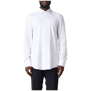 Hugo, Heren, Overhemden, Wit, Maat: L