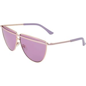 Guess - Zonnebril - Geel - Dames - Roségoud - Aviator Stijl