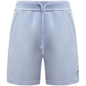 Reebok, Dames, Korte broeken, Blauw, Maat: S Katoen,