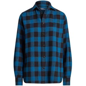 Ralph Lauren, Dames, Blouses & Shirts, Veelkleurig, Maat: 2XS Katoen,