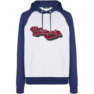 Balmain retro '70s capuchontrui , Multicolor , Heren , Maat: M